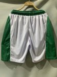 NBA Boston Celtics 75th Anniversary shorts Blanc